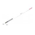 Kép 2/2 - Zselé ecset lapos Z021-2 Fehér pink véggel