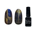Kép 1/3 - Magic tiger eye gél lakk 5ml #833 csillámos flamingórózsaszín