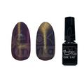 Kép 1/3 - Tiger eye géllakk 5ml #862 Bíborlila - sötétrózsaszín