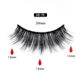 Kép 2/2 - 3D természetes szempilla SD-70 Natural black