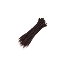 Tincses rasztahaj 1 tincs 50cm/szál Sötétbarna (#010-D.Brown-4#)