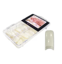 Nail tip box 100db #004-N Natúr