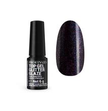 Profinails Top Gél Glitter Glaze fixálásmentes LED/UV fényzselé 6g No. 601
