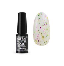 Profinails Top Gél Glitter Glaze fixálásmentes LED/UV fényzselé 6g No. 612