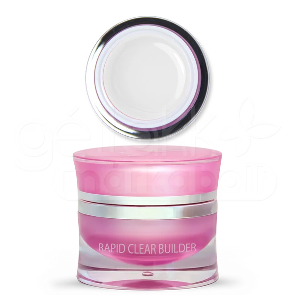 Moyra körömépítő zselé 50g  Rapid Clear Builder