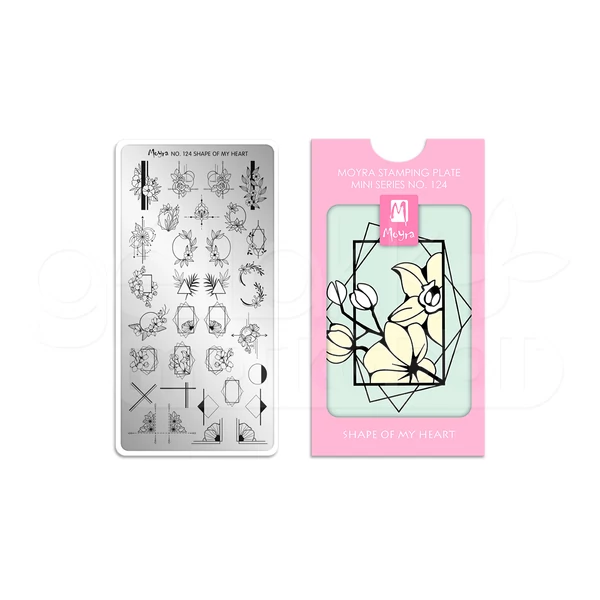 Mini nyomdalemezek 124 Shape of my heart