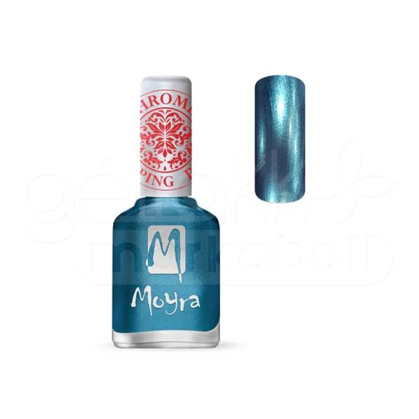 Moyra nyomdalakk 12ml SP 26 Chrome Blue