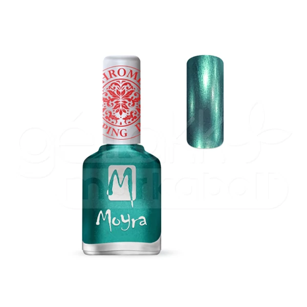 Moyra nyomdalakk 12ml SP 27 Chrome Green
