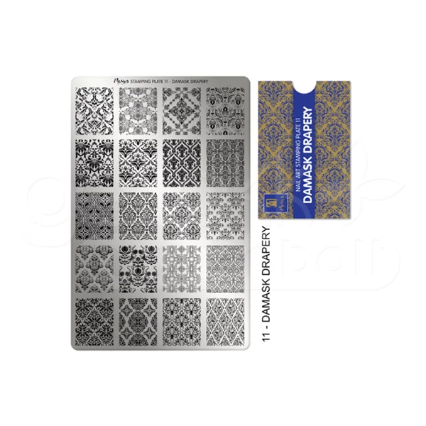 Moyra nyomdalemez 11 Damask Drapery
