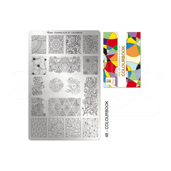 Moyra nyomdalemez 48 Colourbook
