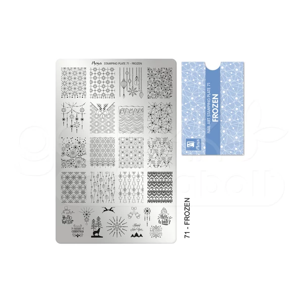 Moyra nyomdalemez 71 Frozen