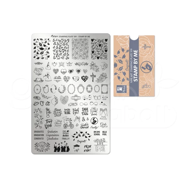 Moyra nyomdalemez 109 Stamp by me
