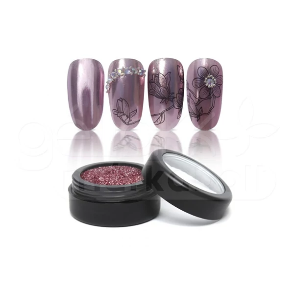 Moyra mirror powder 1g Rose gold