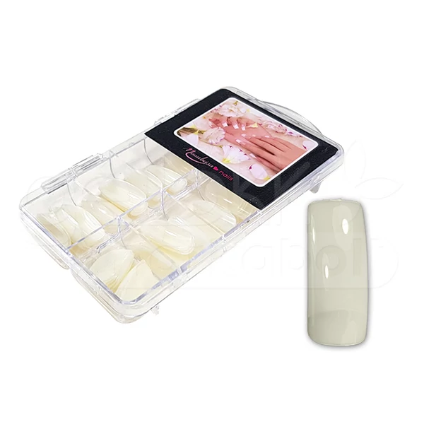 Nail tip box 100db #001-N Natúr