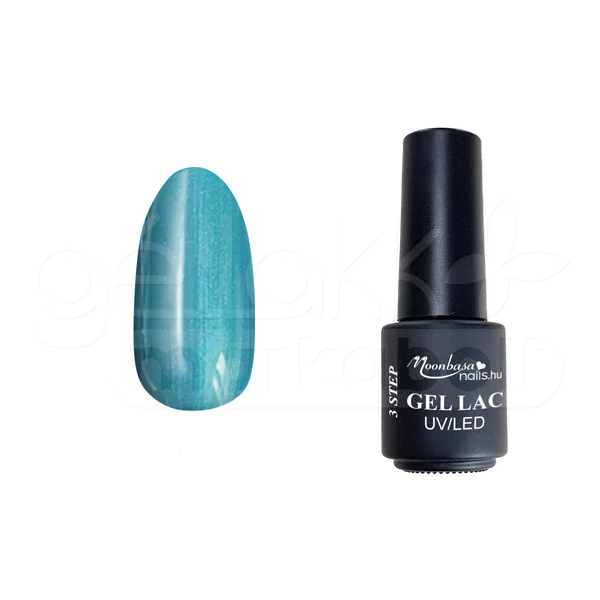 3step géllakk 4ml #212 Gyöngyház kristálykék