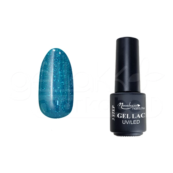 3step géllakk 4ml #223 Kék csillámtenger