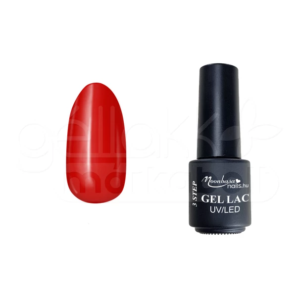 3step géllakk 4ml #005 Skarlátvörös