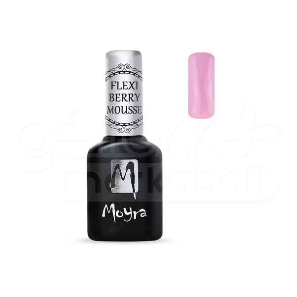 Moyra Lakkzselé Flexi Base – Berry Mousse 10ml  