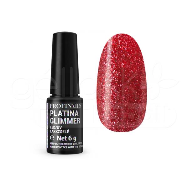 Profinails Platina Glimmer LED/UV lakkzselé 6g P-05