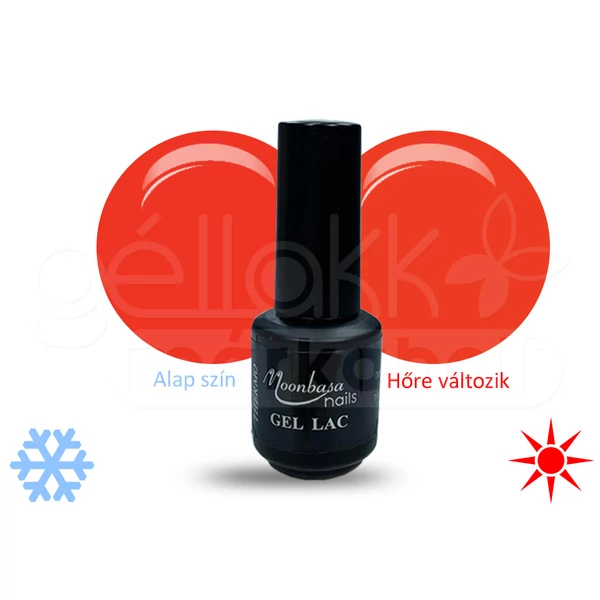 Thermo gél lakk 5ml #423 vérnarancs-narancs