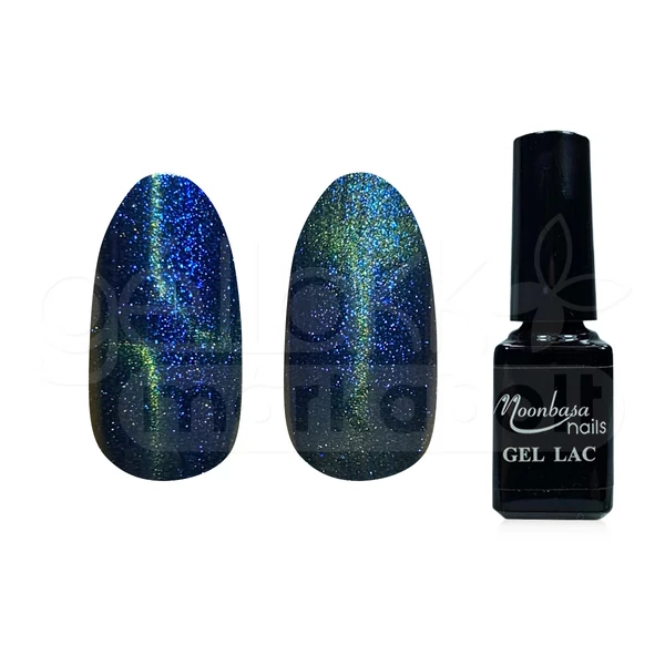 Magic tiger eye gél lakk 5ml #835 pávakék