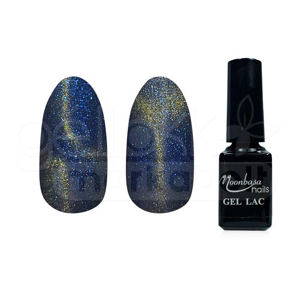 Tiger eye géllakk 5ml #874 Csillámos opálkék - csillámos élénkék