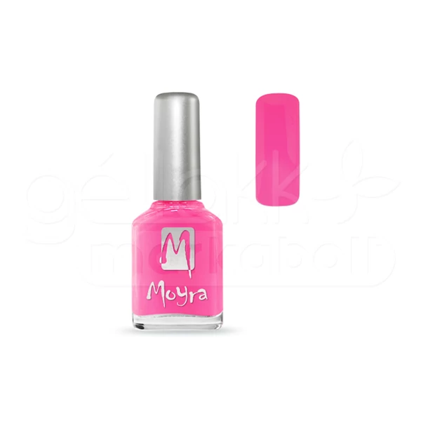 Moyra körömlakk 12ml #037 Sötét neon pink