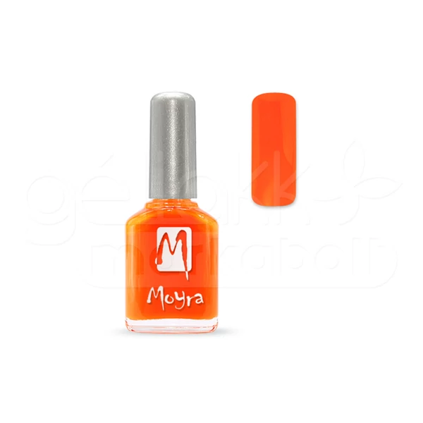 Moyra körömlakk 12ml #063 Narancs neon