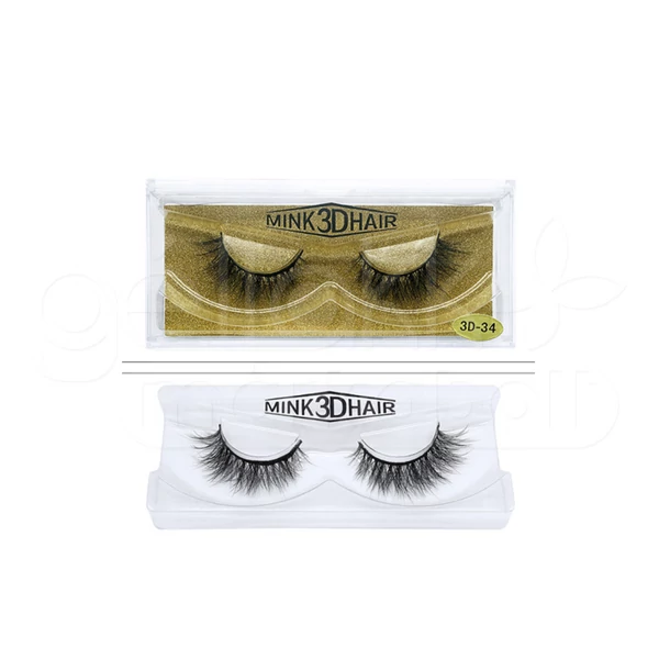 3D természetes szempilla 3D-34 Natural black