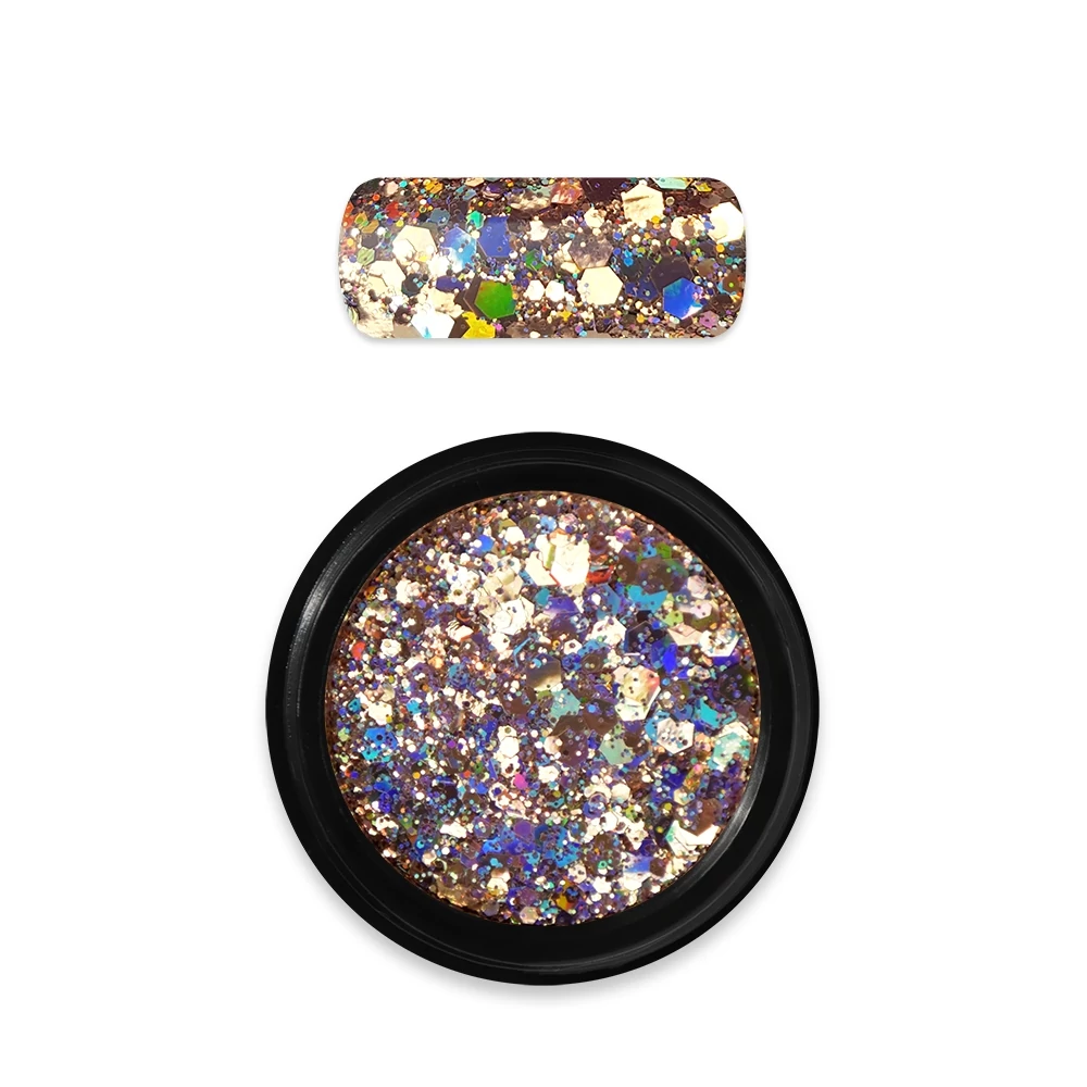 Moyra Holo glitter mix 1g No. 02. Arany