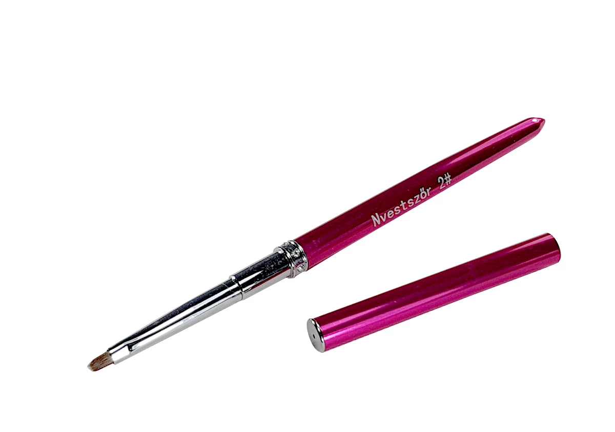 Fém zselé ecset kerekített Z032-2 Magenta