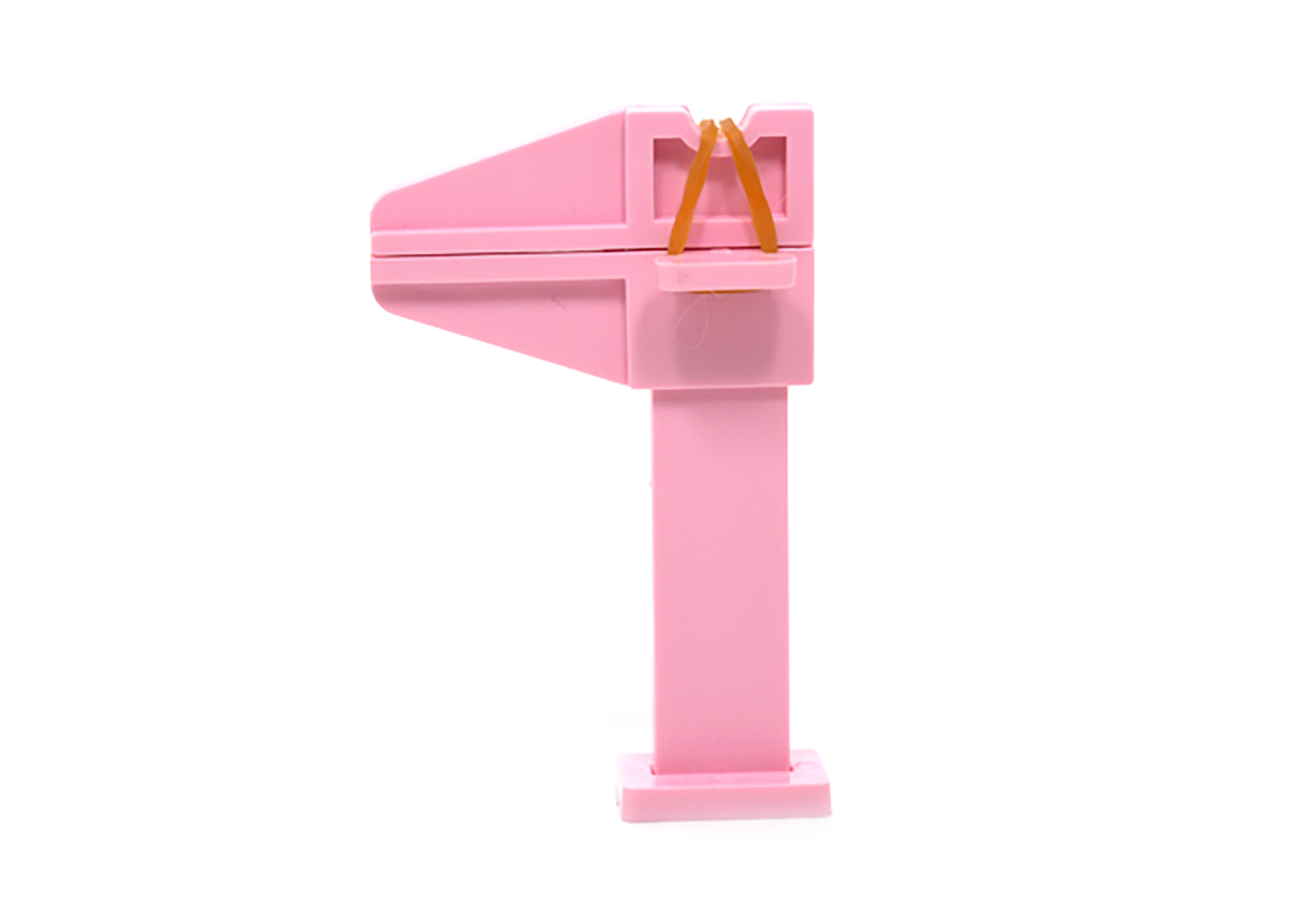 C-ív megtartó csipesz Pink