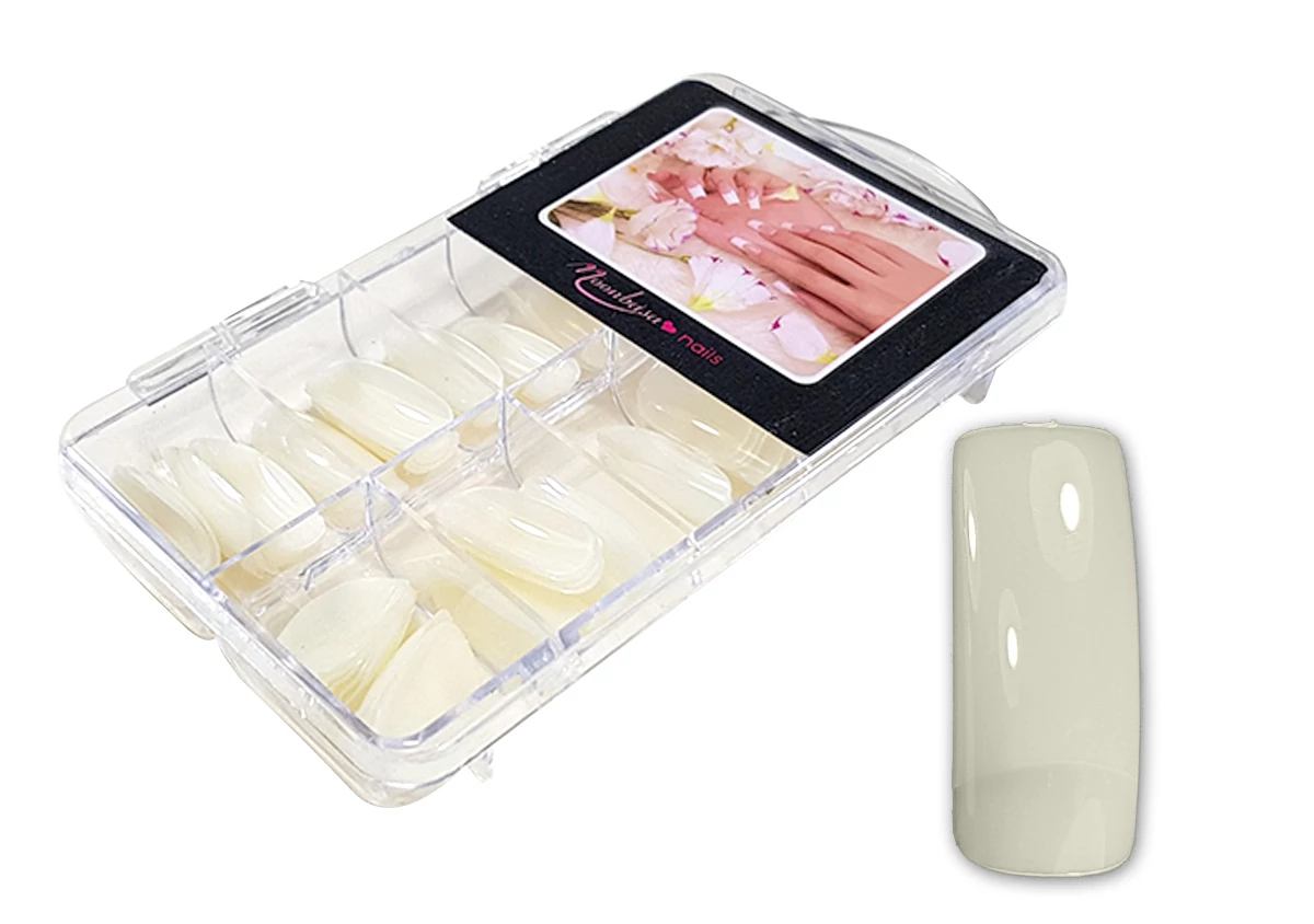 Nail tip box 100db #001-N Natúr