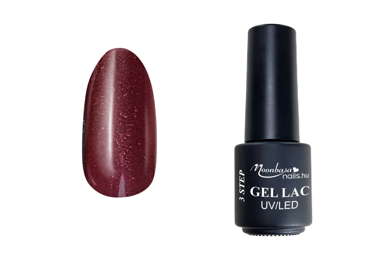 3step géllakk 4ml #126 Bordó varázslat
