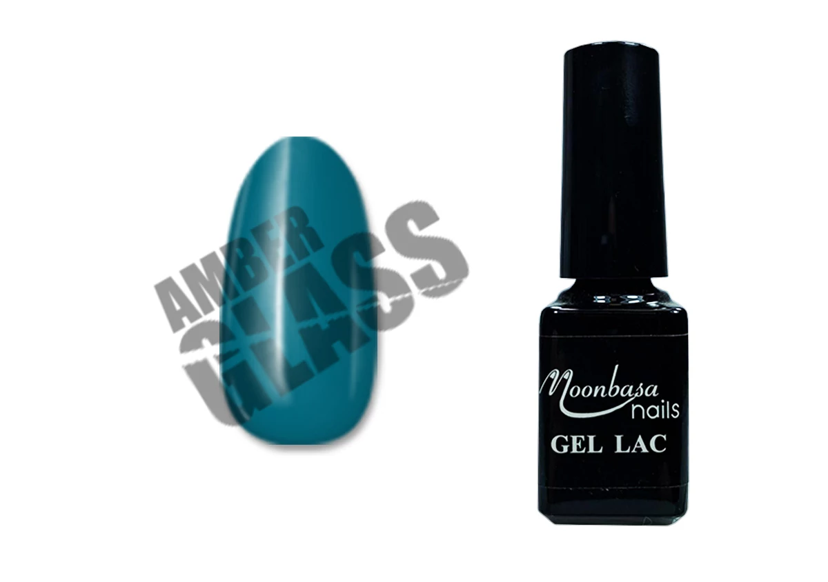 Amber glass géllakk 5ml #468 Dark aquamarine