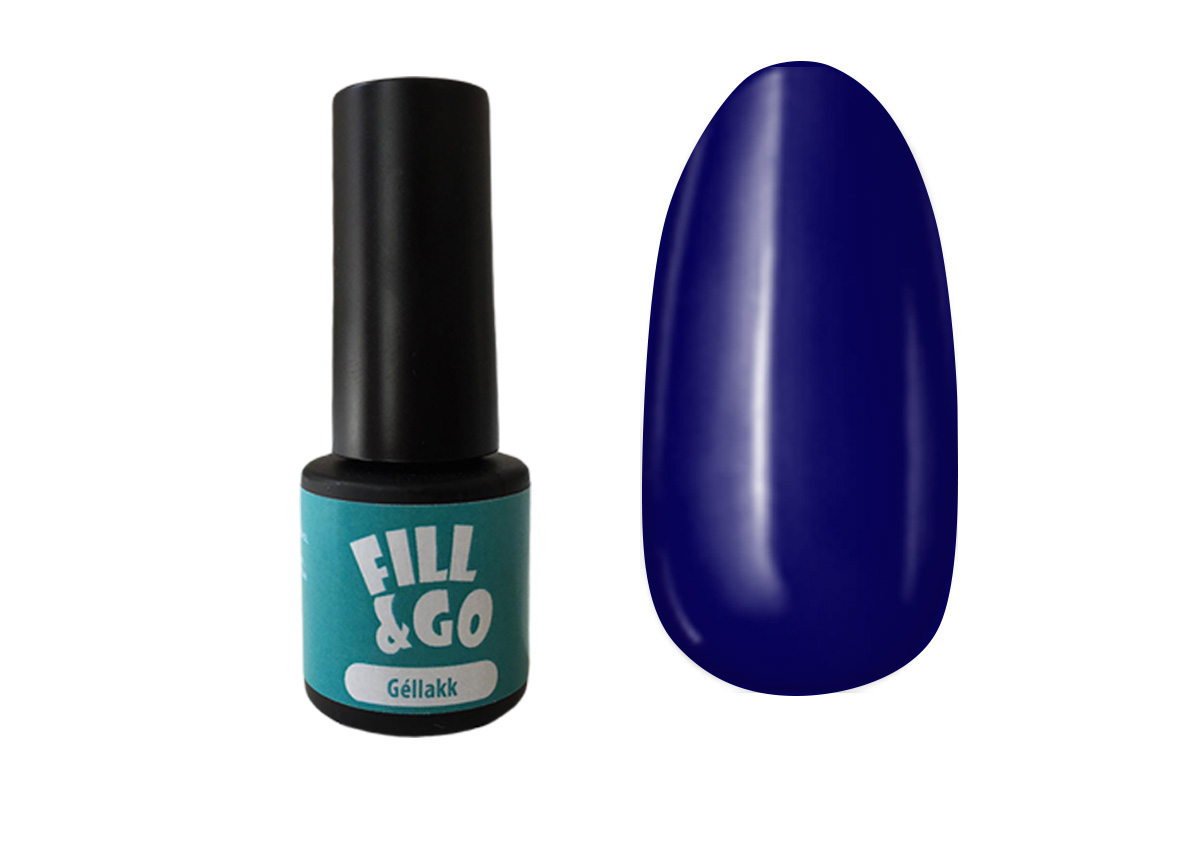 Fill&Go géllakk 4ml #046 Berlini kék