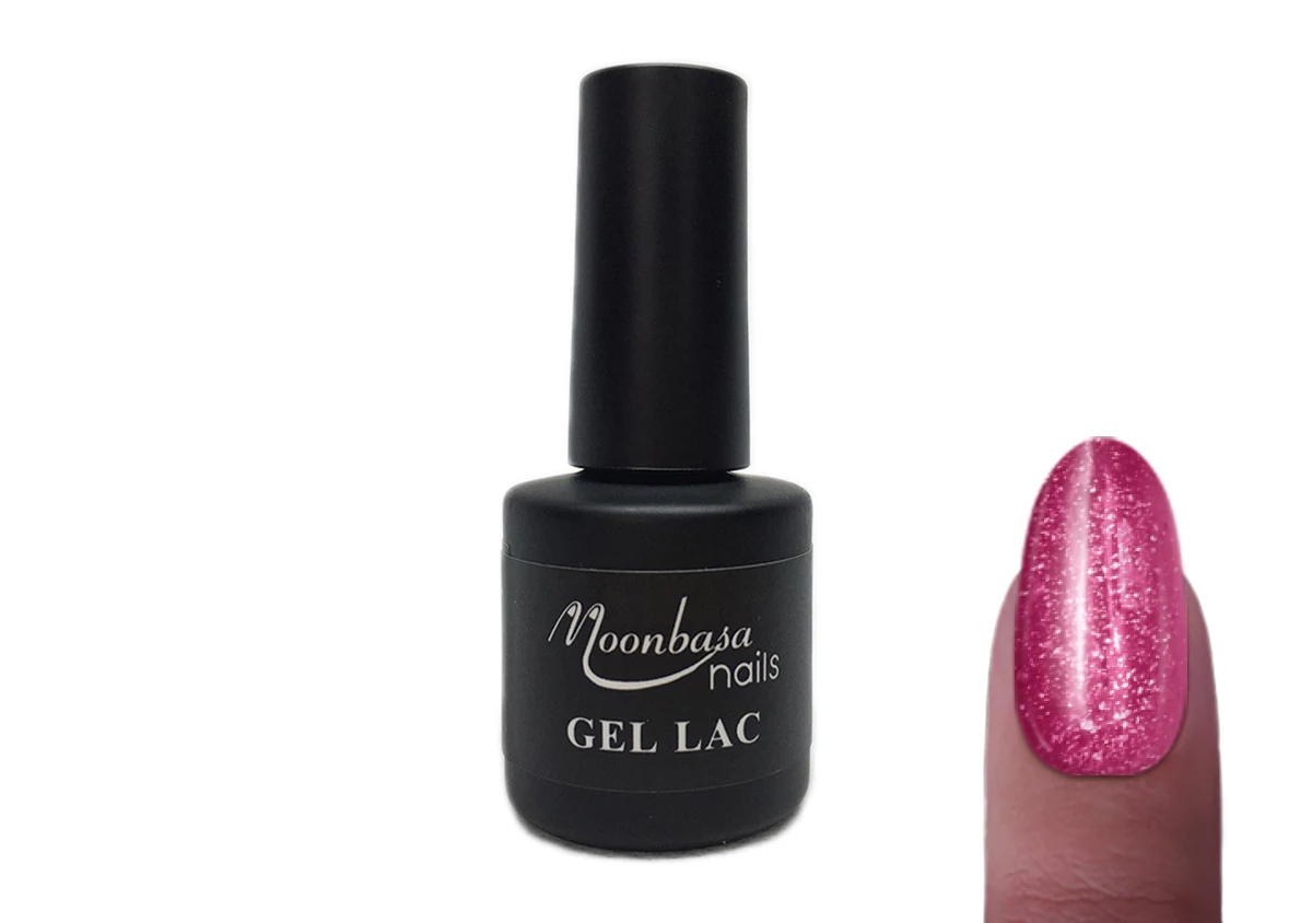 Géllakk 6ml #083 csillámos magenta