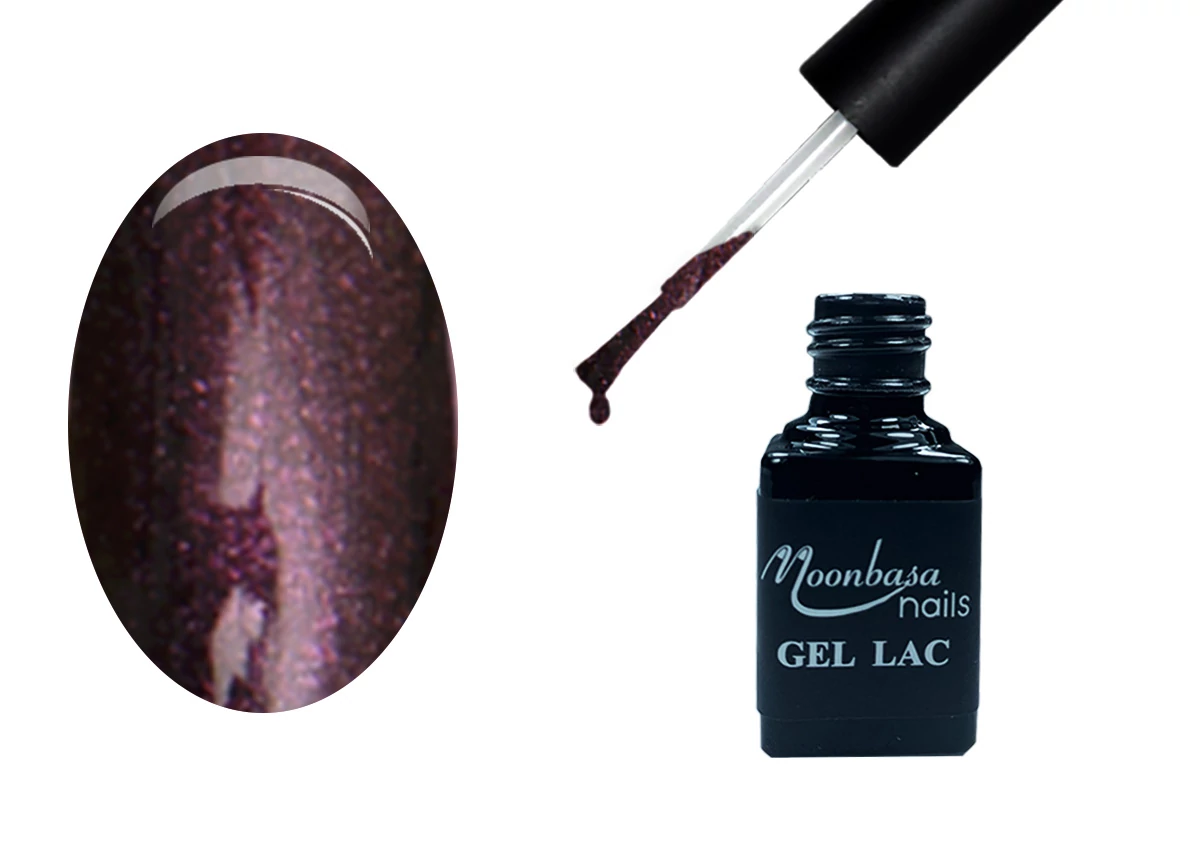 ONE Step Géllakk 5ml #035 csillámos padlizsán