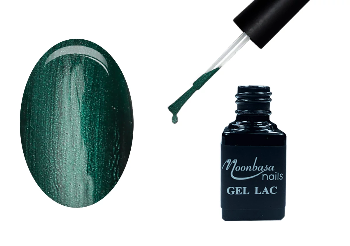 ONE Step Géllakk 5ml #045 csillámos levél zöld