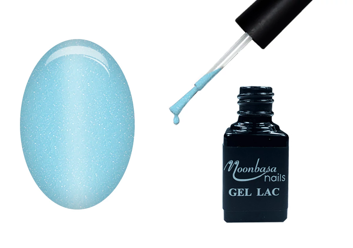 ONE Step Géllakk 5ml #168 csillámos tavaszkék