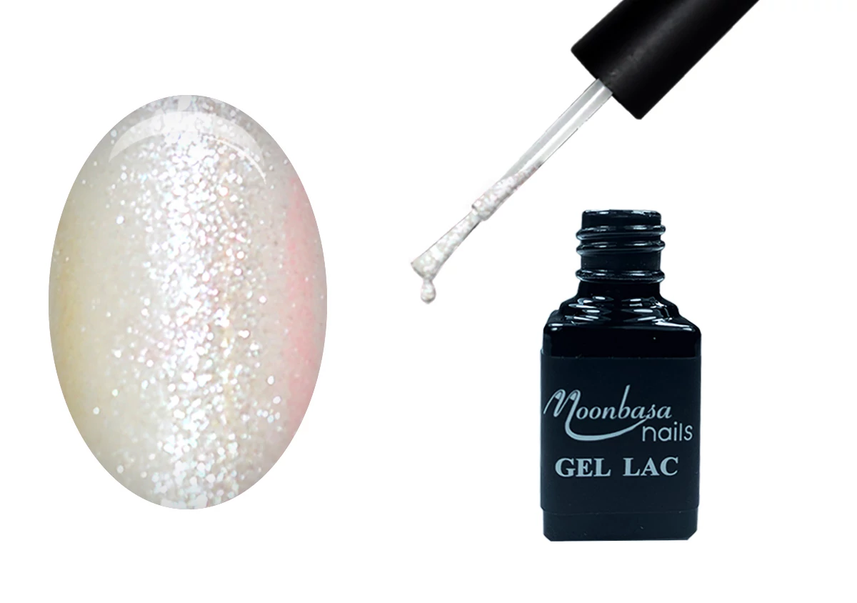 ONE Step Géllakk 5ml #181 csillámos hókristály