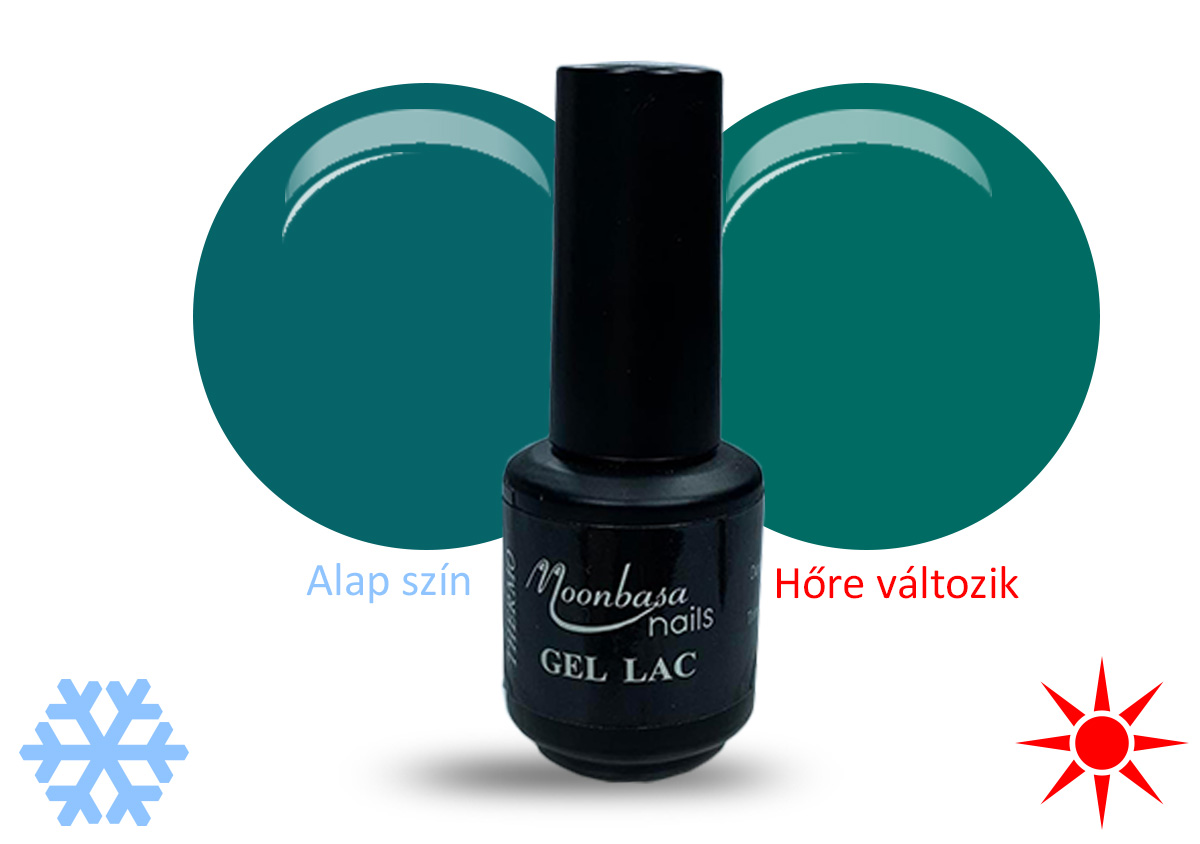 Thermo Géllakk 5ml #419 levél zöld- világos zöld