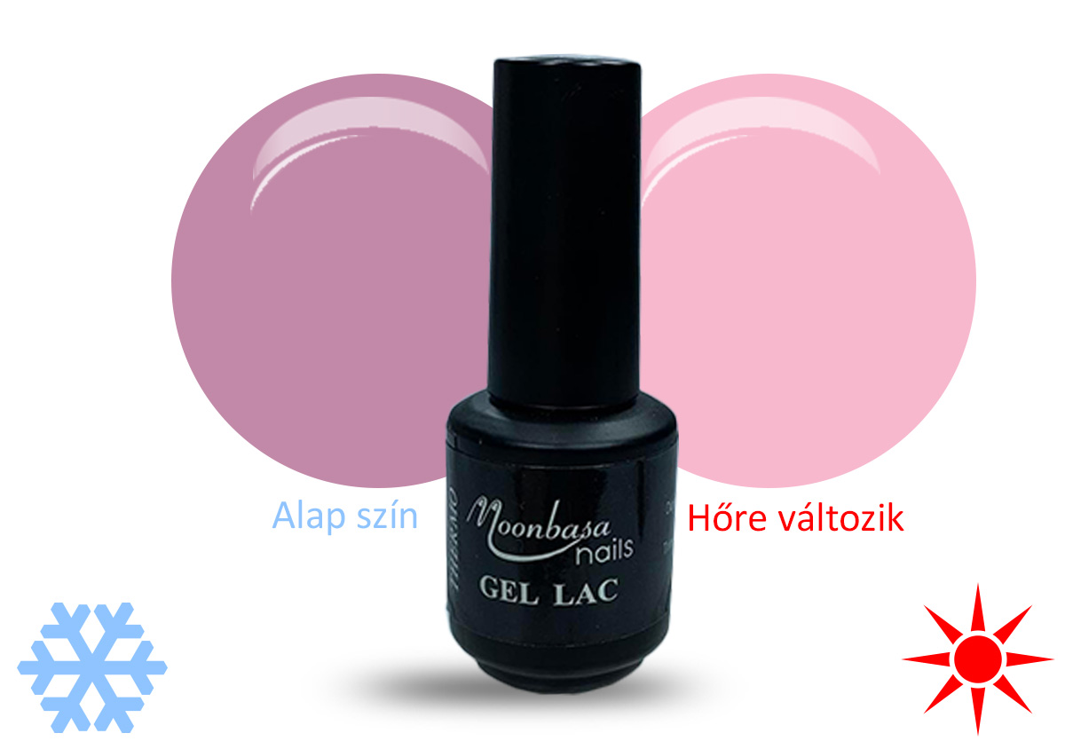 Thermo Géllakk 5ml #420 világos lila-pasztell lila