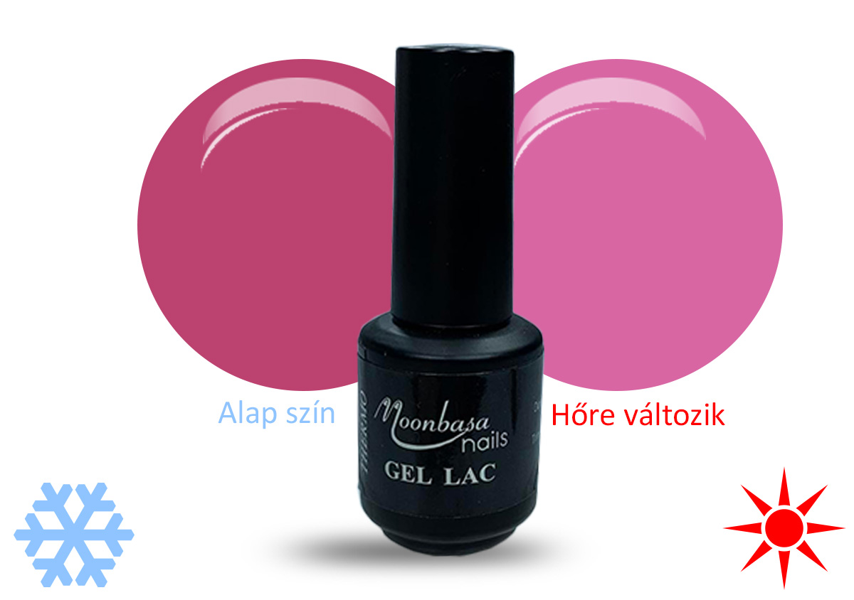 Thermo Géllakk 5ml #421 mélyrózsaszín-fukszia