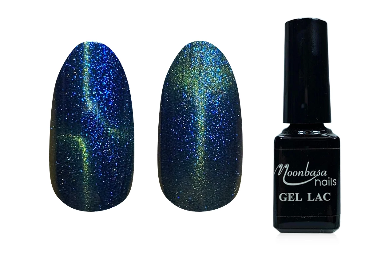 Magic tiger eye Géllakk 5ml #835 pávakék