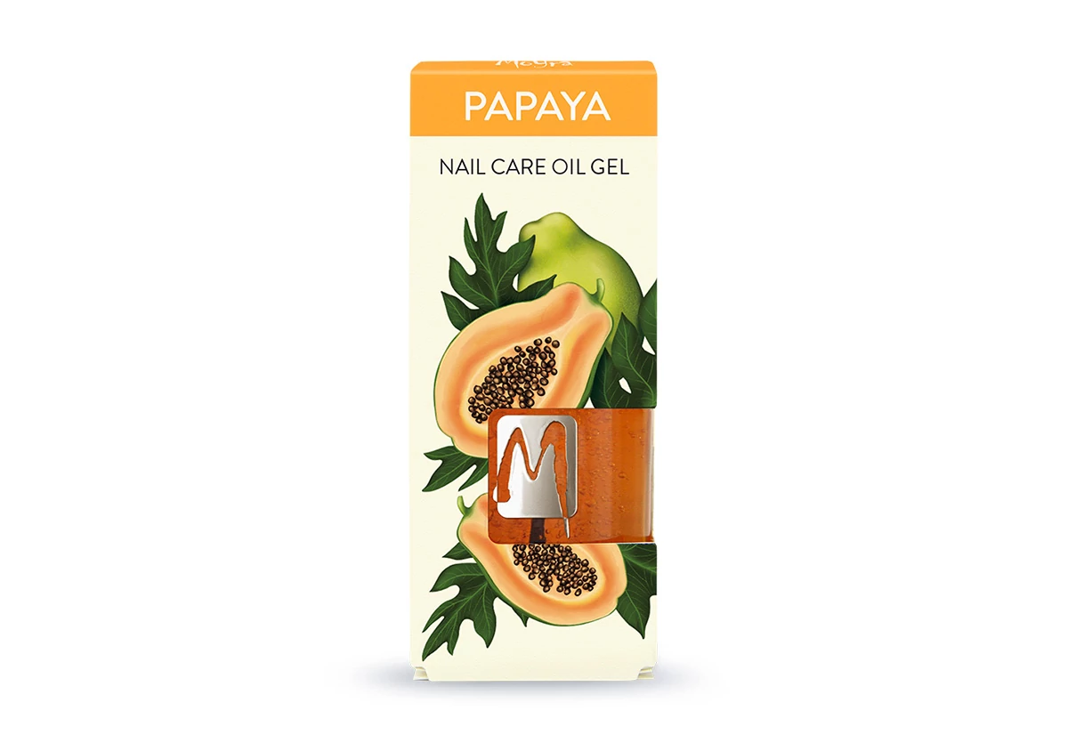 Köröm- és bőrápoló olajzselé papaya kivonattal 12ml
