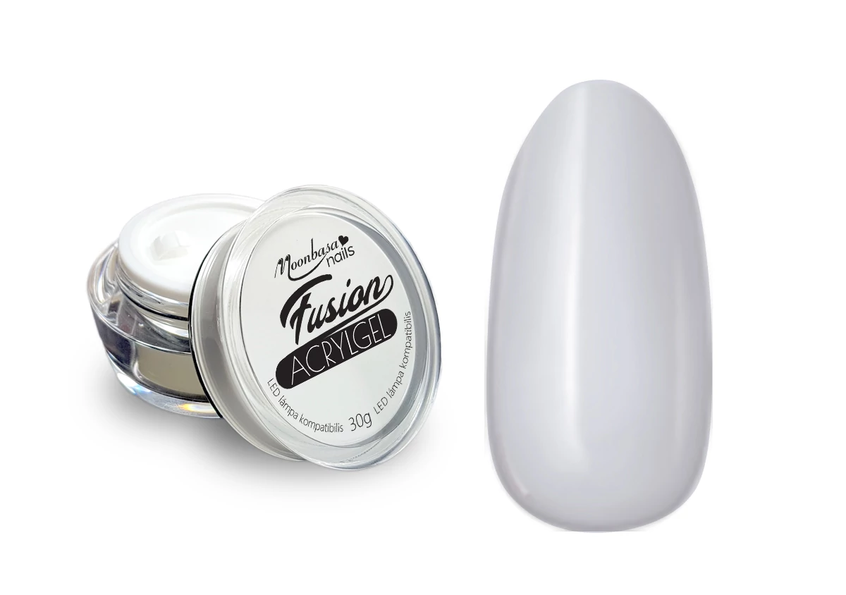 Fusion AcrylGel 30ml tégelyes #003 Tört fehér