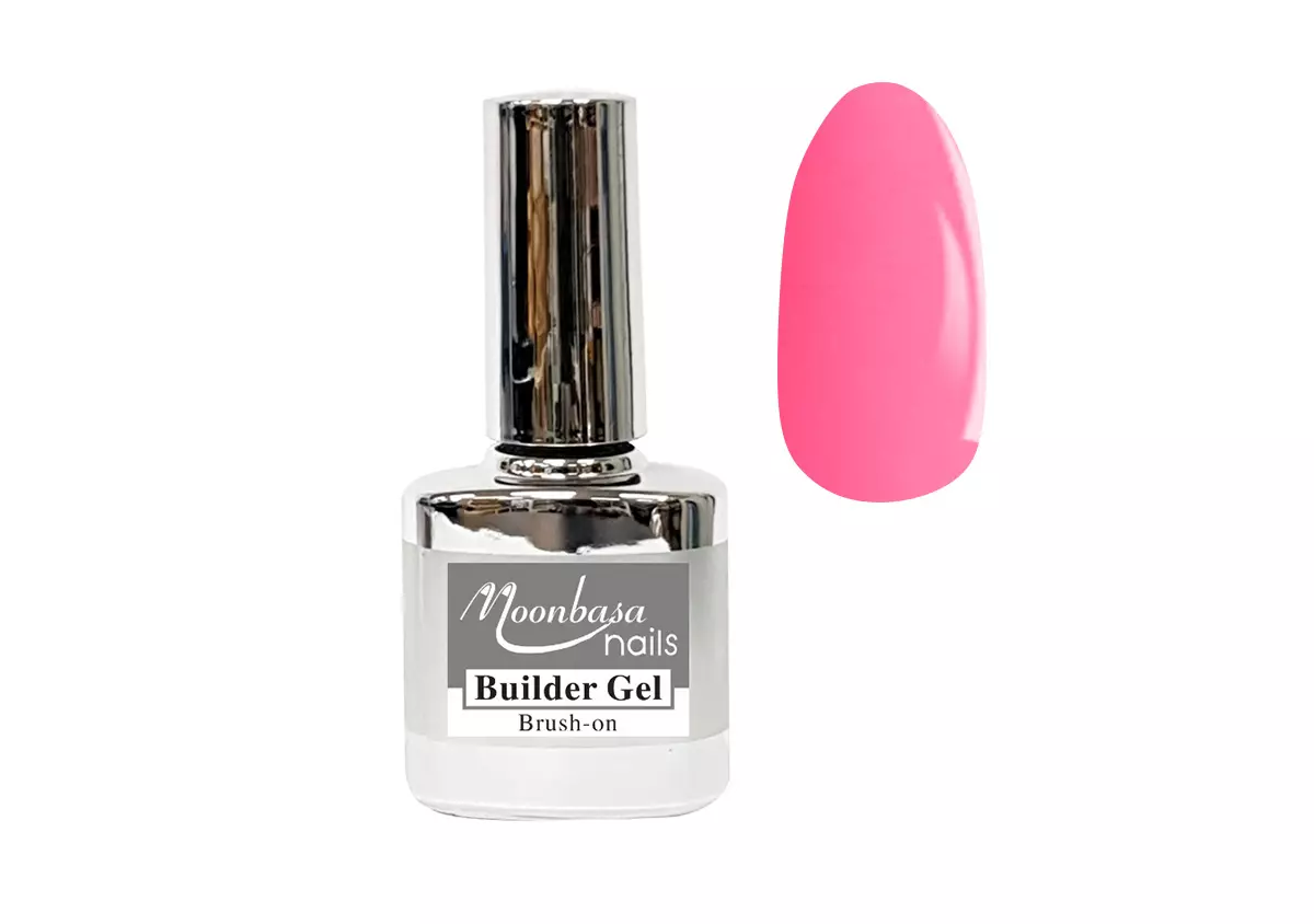 Ecsetes építő zselé 12ml #116 Neon pink